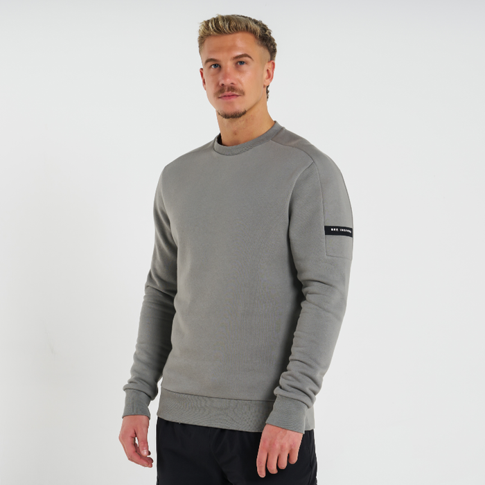 Hartley Crew Sweater - Grey