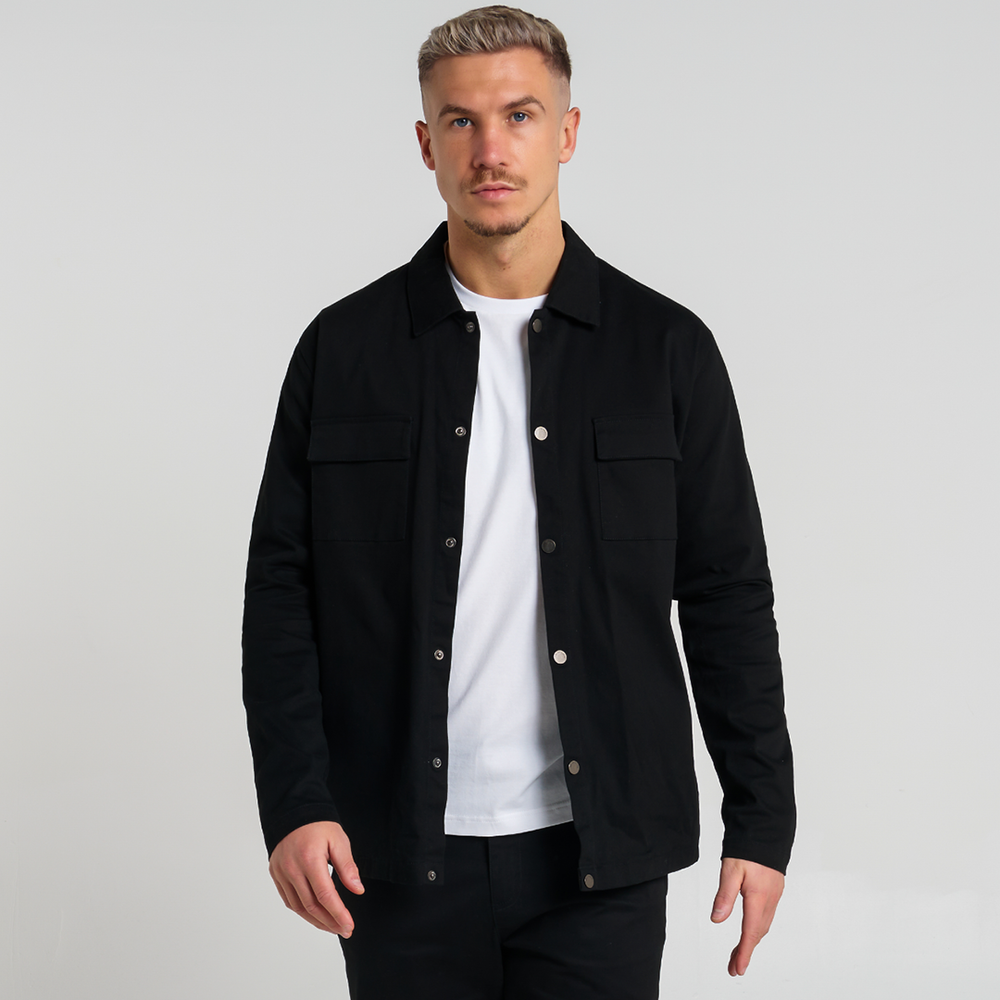 Perez Overshirt - Black