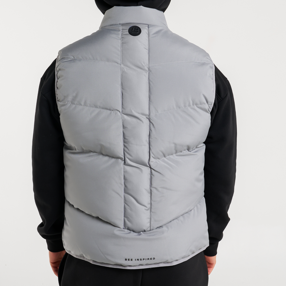 Castillo Gilet - Mid Grey