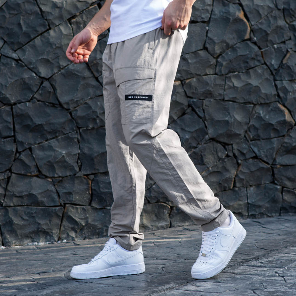 Hanley Cargo Pant - Light Grey