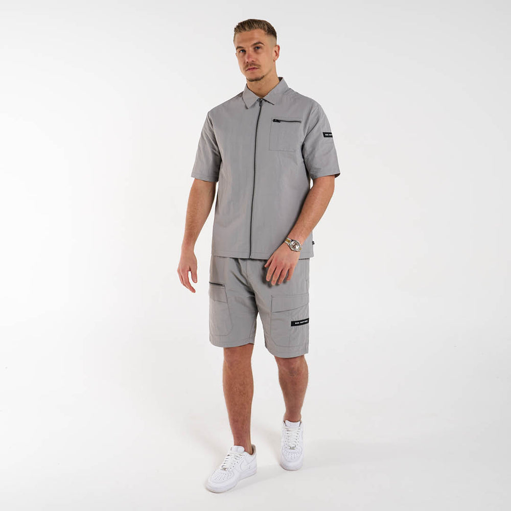 Hanley Overshirt - Light Grey