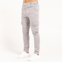 Felipe Cargo Pants - Light Grey